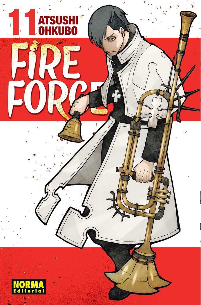 Fire Force 11, de Ohkubo | portada del libro