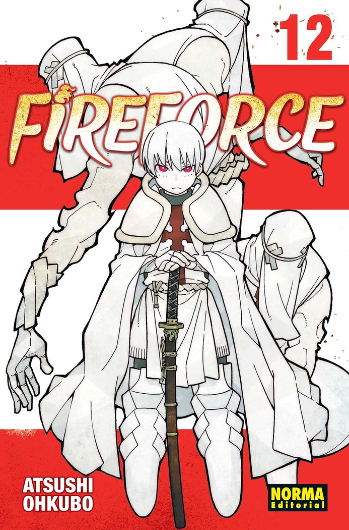 Fire Force 12, de Ohkubo | portada del libro