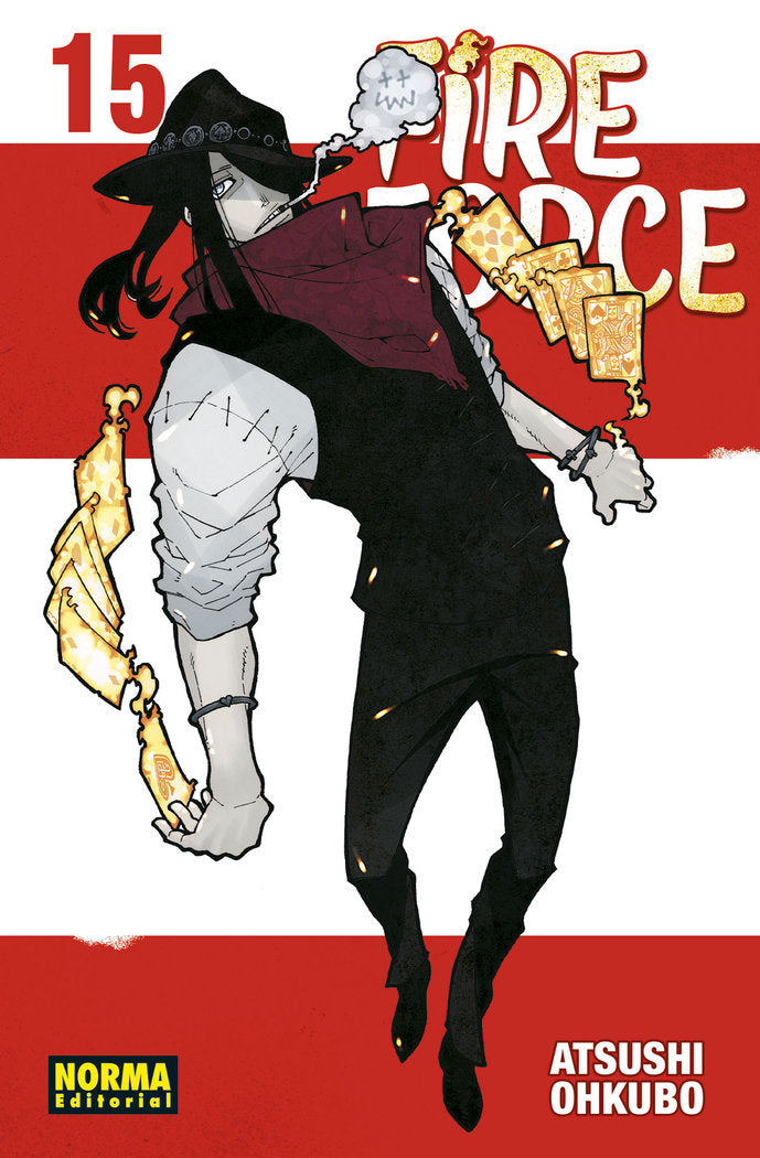 Fire Force 15, de Ohkubo | portada del libro