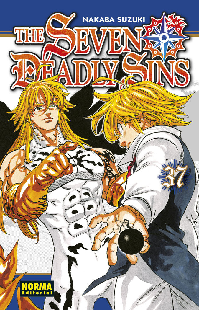 THE SEVEN DEADLY SINS 37, de NAKABA SUZUKI | portada del libro