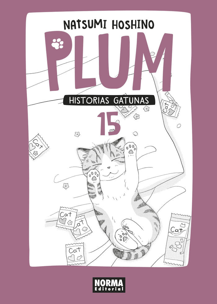 PLUM 15. HISTORIAS GATUNAS, de HOSHINO | portada del libro