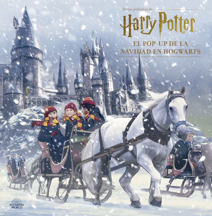 HARRY POTTER: EL POP-UP DE LA NAVIDAD EN HOGWARTS, de JODY REVENSON | portada del libro