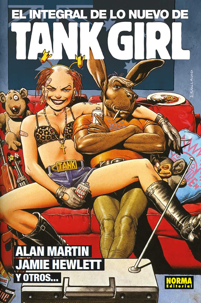 El integral de lo nuevo de Tank Girl, de Varios autores | portada del libro