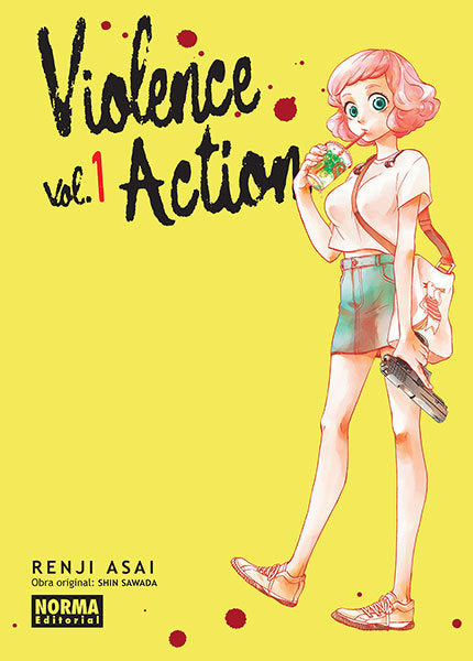 Violence action 1, de Sawada | portada del libro