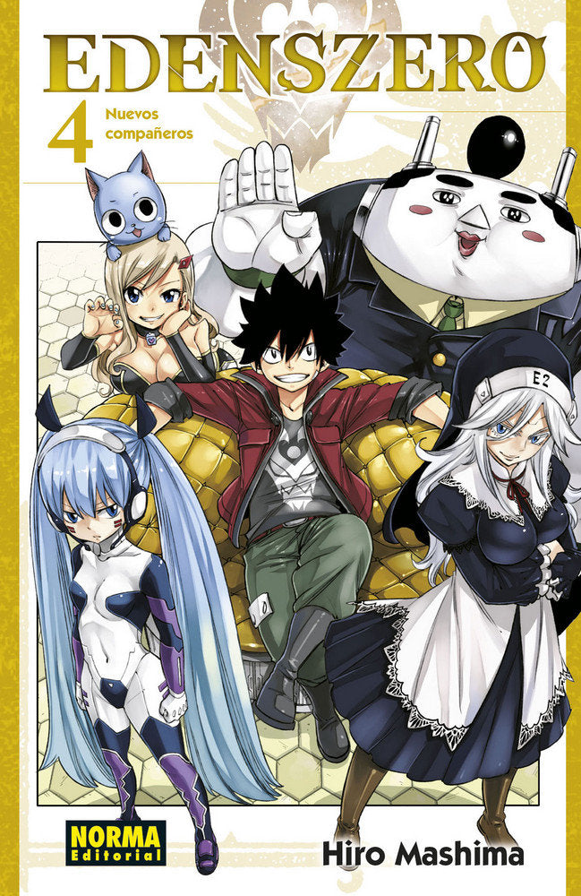 Edens Zero 4, de Mashima | portada del libro