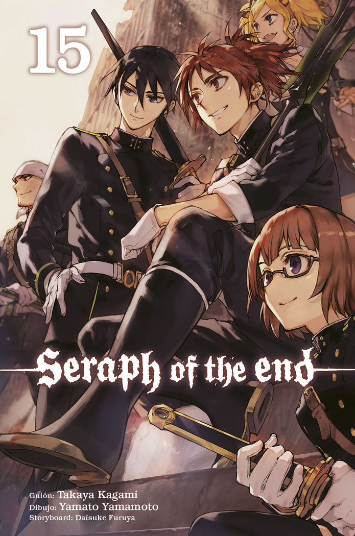 Seraph of the end 15, de Kagami | portada del libro