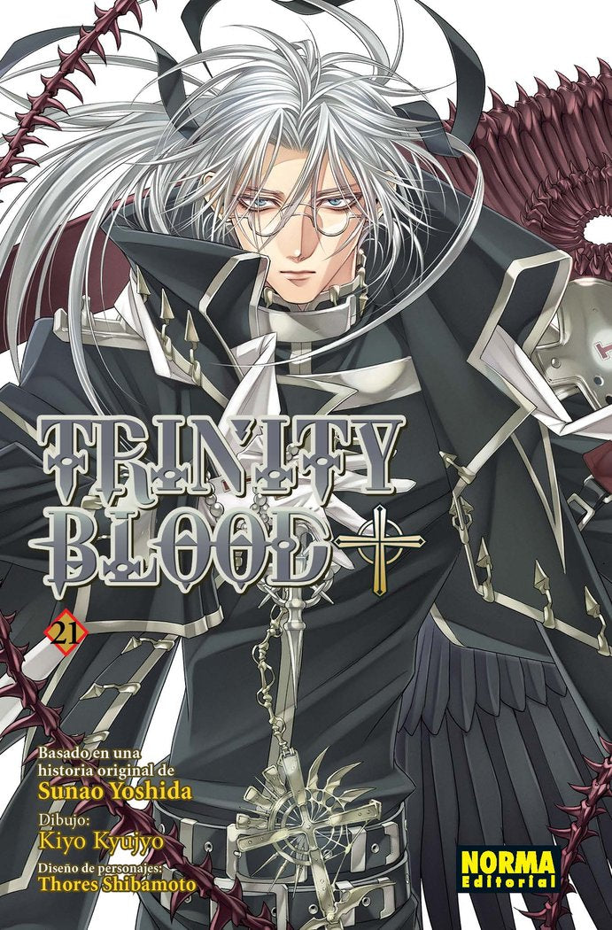 TRINITY BLOOD 21, de KYUJYO, YOSHIDA | portada del libro