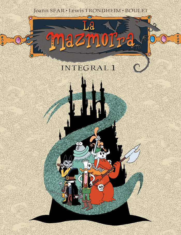 La mazmorra. Integral 1, de Trondheim | portada del libro
