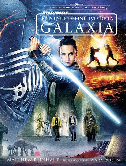 Star Wars: el pop-up definitivo de la galaxia, de Reinhart | portada del libro