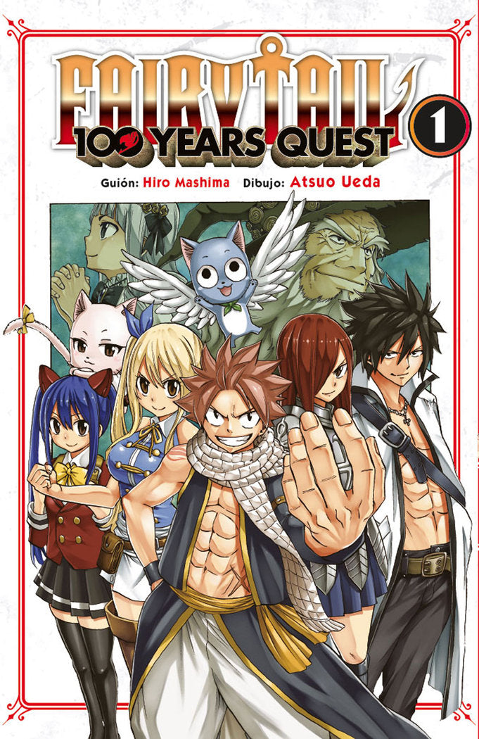 Fairy Tail 100 Years Quest, de Mashima | portada del libro