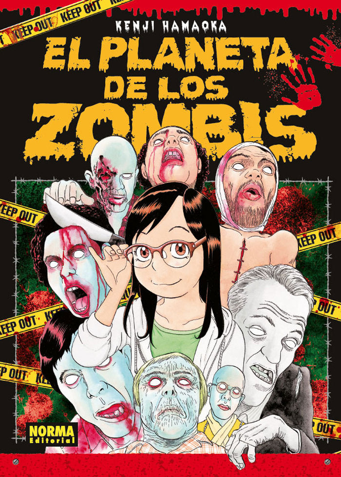 El planeta de los zombis, de Hamaoka, Kenji | portada del libro
