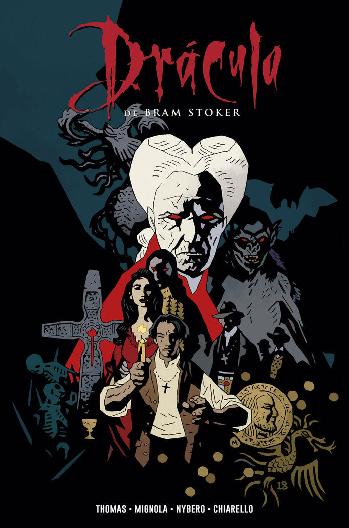 Drácula de Bram Stoker (edición en color), de Thomas | portada del libro