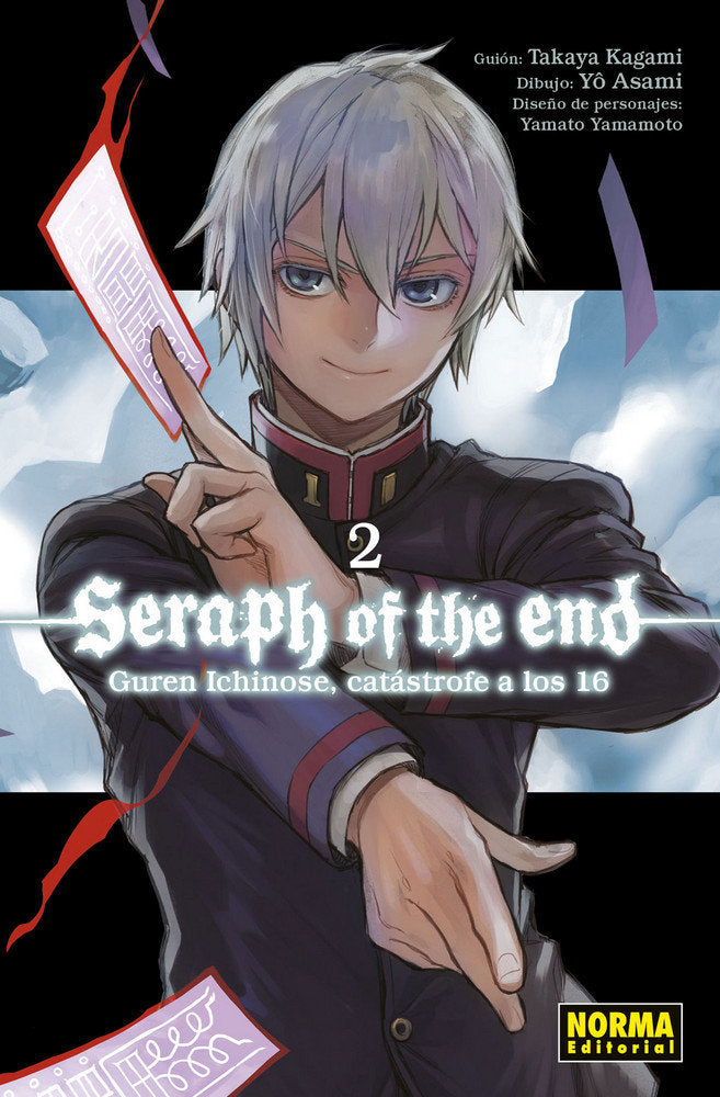 Seraph of the end: Guren Ichinose, catástrofe a los Dieciséis 2, de Asami | portada del libro