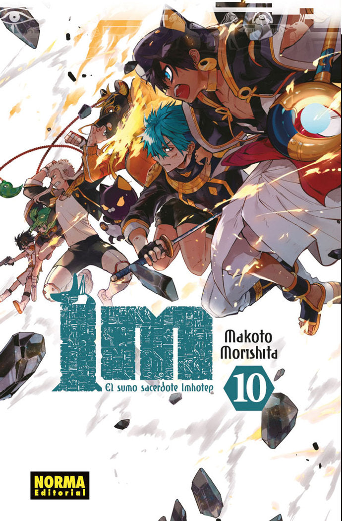 Im el sumo sacerdote. Imhotep 10, de Morishita | portada del libro