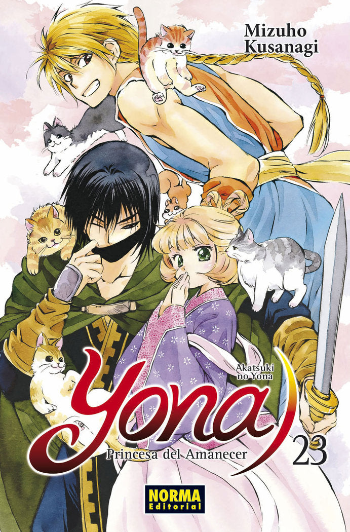Yona, princesa del amanecer 23, de Kusanagi | portada del libro