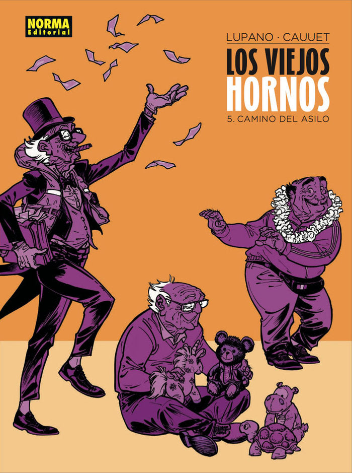Los viejos hornos 5. Camino del asilo, de Lupano#Cauuet | portada del libro
