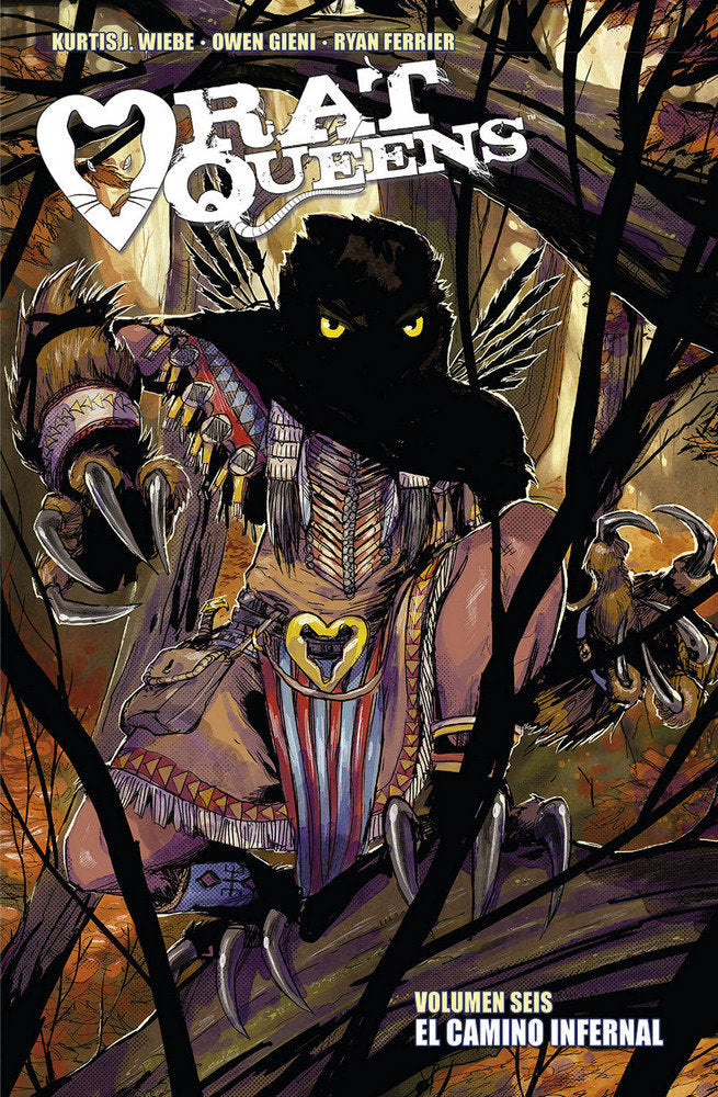 Rat Queens 6. El camino infernal, de Wiebe | portada del libro