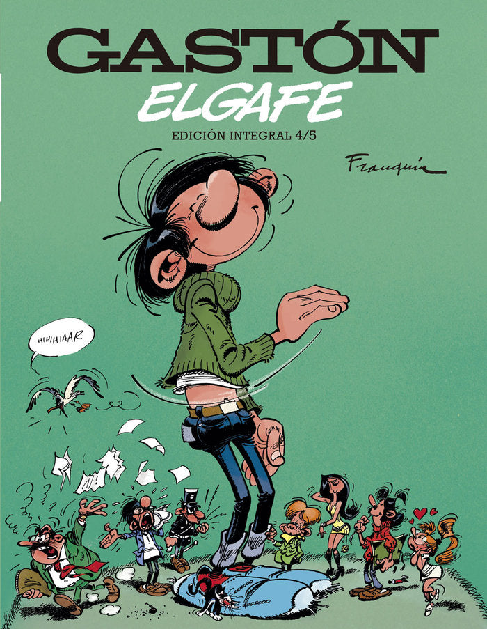 GASTON ELGAFE 4. EDICION INTEGRAL, de FRANQUIN- JIDEHEM | portada del libro