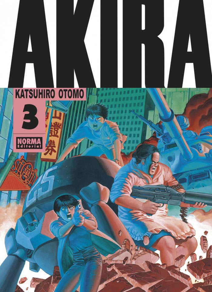 AKIRA B/N 03, de KATSUHIRO OTOMO | portada del libro