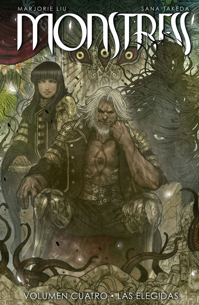 MONSTRESS 4. LA ELEGIDA, de MARJORIE LIU Y SANA TAKEDA | portada del libro