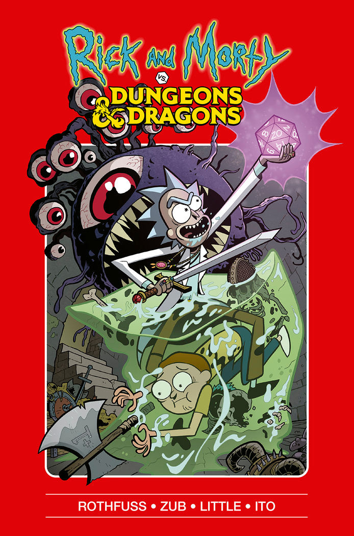 RICK Y MORTY VS DUNGEONS & DRAGONS, de GORMAN | portada del libro