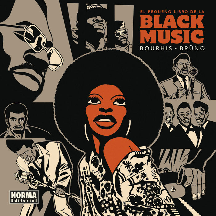 EL PEQUEÑO LIBRO DE LA BLACK MUSIC, de HERVE BOURHIS | portada del libro