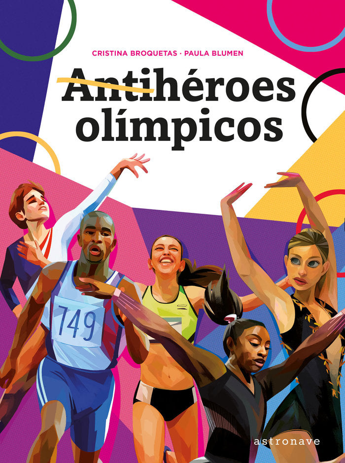 ANTIHEROES OLIMPICOS, de BROQUETAS, CRISTINA | portada del libro