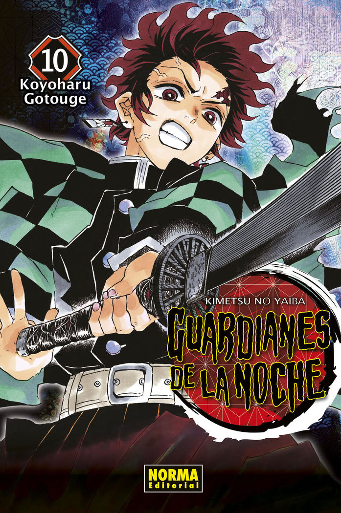 GUARDIANES DE LA NOCHE 10, de KOYOHARU GOTOUGE | portada del libro