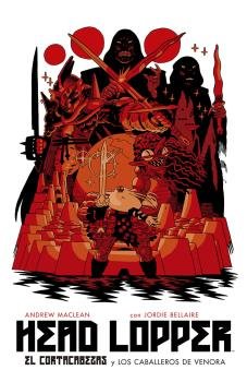 Head Lopper 3. El cortacabezas y los caballeros de Venora, de Maclean | portada del libro