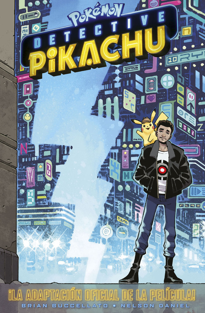 DETECTIVE PIKACHU, de BRIAN BUCCELLATO | portada del libro
