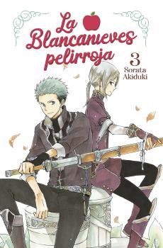 La Blancanieves pelirroja 3, de Akiduki | portada del libro