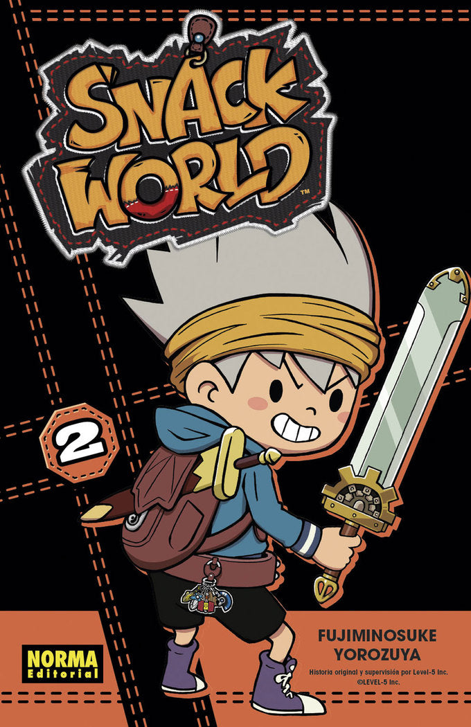 THE SNACK WORLD 2, de FUJIMINOSUKE YOROZUYA#LEVEL-5 | portada del libro