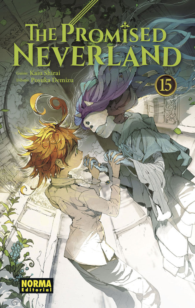 THE PROMISED NEVERLAND 15, de KAIU SHIRAI#POSUKA DEMIZU | portada del libro