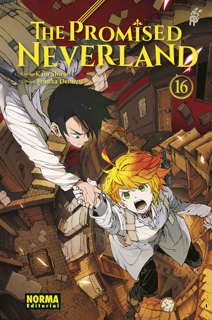 THE PROMISED NEVERLAND 16, de KAIU SHIRAI#POSUKA DEMIZU | portada del libro