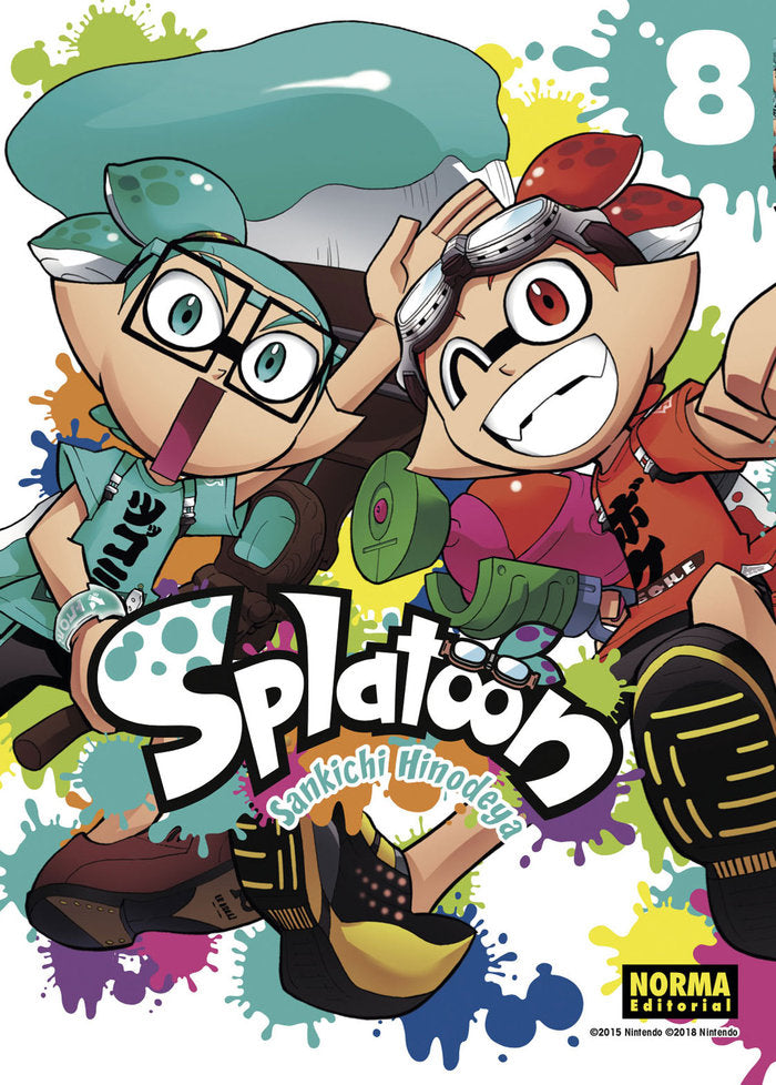 Splatoon 8, de Hinodeya | portada del libro