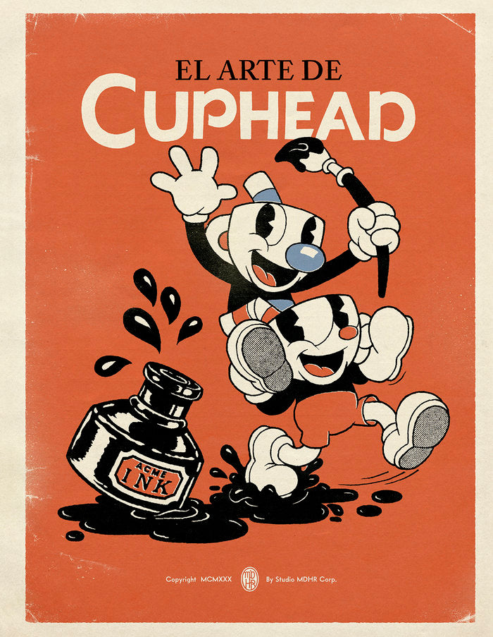 EL ARTE DE CUPHEAD, de ELI CYMET#TYLER MOLDENHAUER | portada del libro