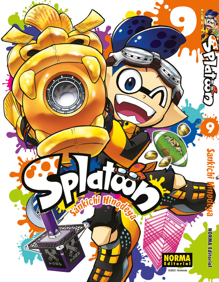 SPLATOON 9, de SANKICHI HINODEYA | portada del libro
