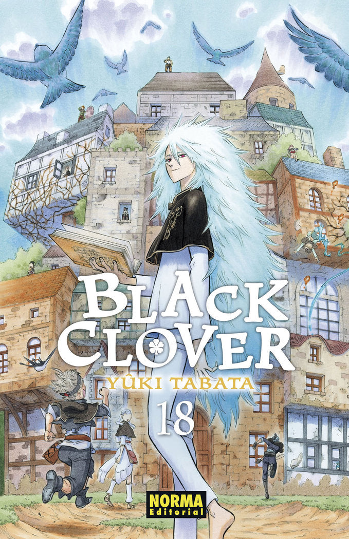 BLACK CLOVER 18, de YUKI TABATA | portada del libro