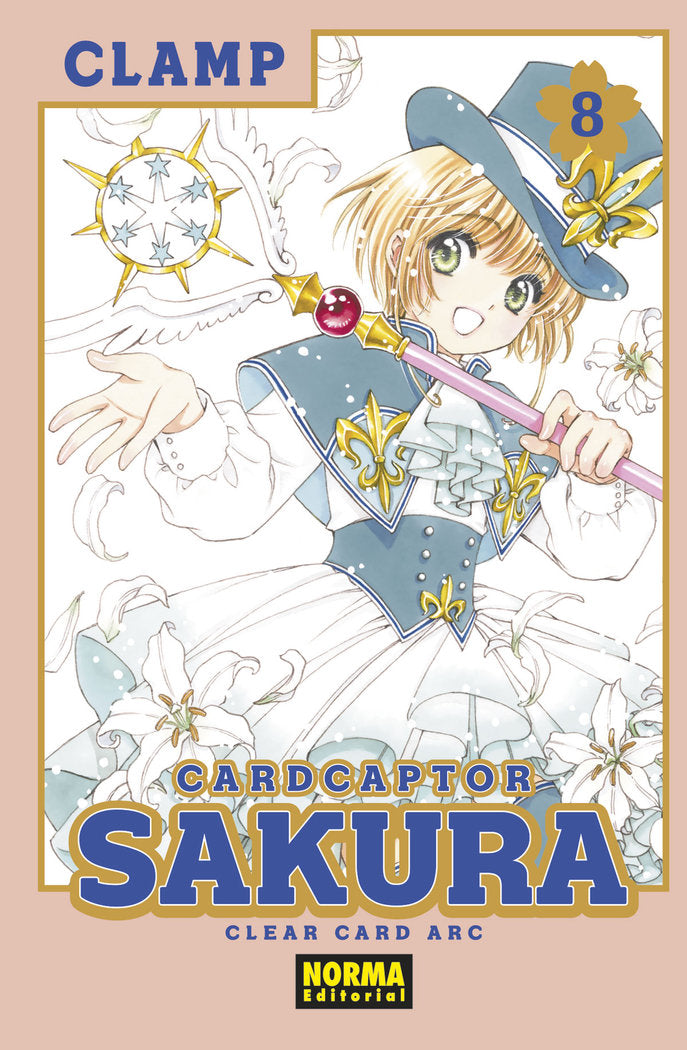 CARDCAPTOR SAKURA CLEAR CARD 08, de CLAMP | portada del libro