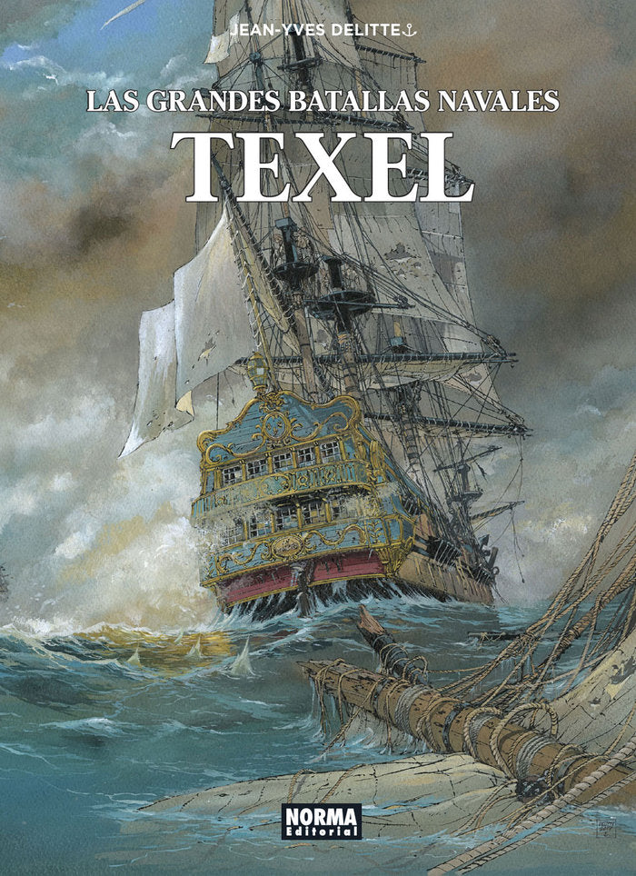 Las Grandes Batallas Navales 9. TEXEL, de Delitte | portada del libro