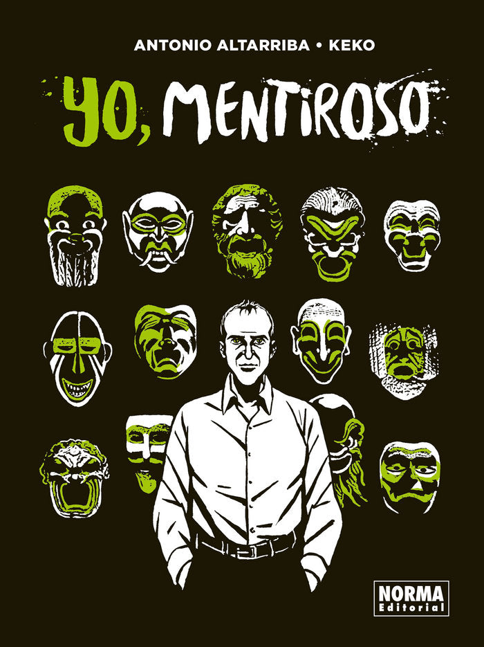 YO, MENTIROSO, de ANTONIO ALTARRIBA#KEKO | portada del libro