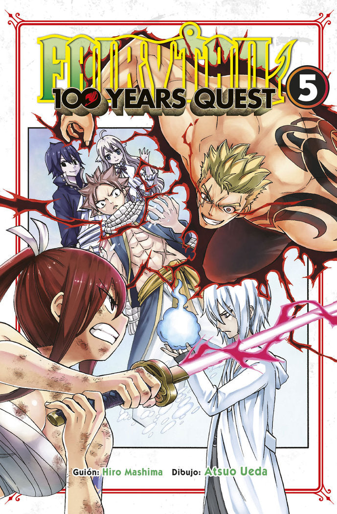 FAIRY TAIL 100 YEARS QUEST 5, de HIRO MASHIMA | portada del libro