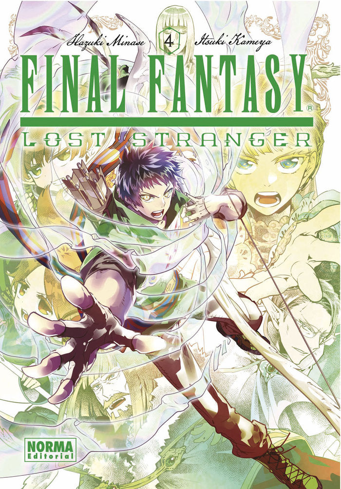 FINAL FANTASY LOST STRANGER 4, de HAZUKI MINASE | portada del libro