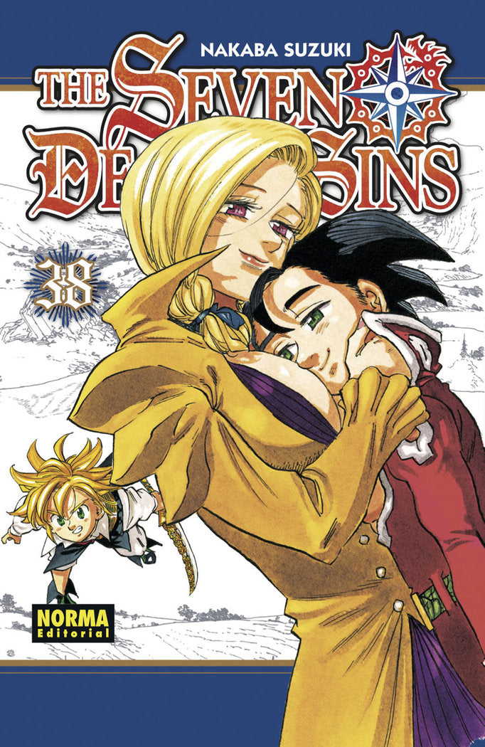 THE SEVEN DEADLY SINS 38, de NAKABA SUZUKI | portada del libro