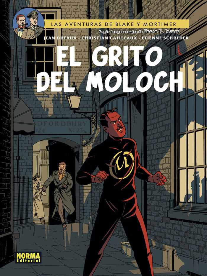 BLAKE Y MORTIMER 27. EL GRITO DEL MOLOCH, de DUFAUX#CAILLEAUX#SCHERED | portada del libro