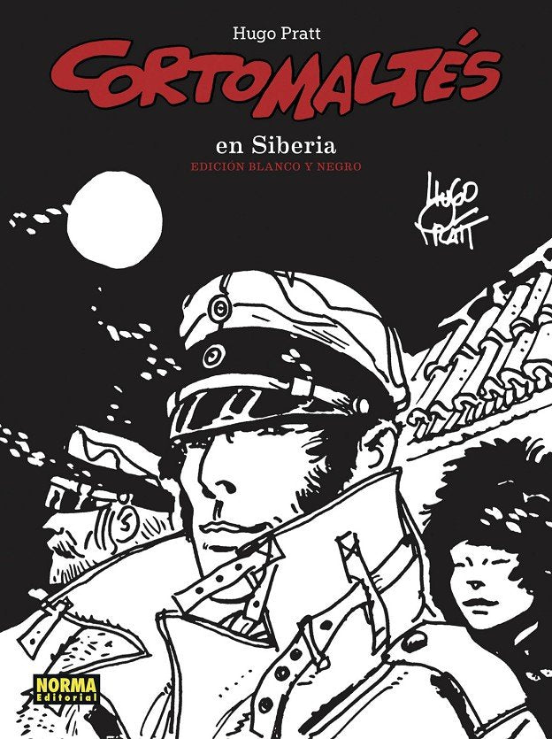 6. CORTO MALTES EN SIBERIA (B/N), de HUGO PRATT | portada del libro