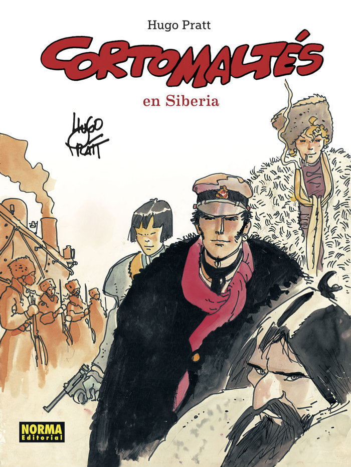 6. CORTO MALTES EN SIBERIA (COLOR), de HUGO PRATT#ALVARO PONS | portada del libro