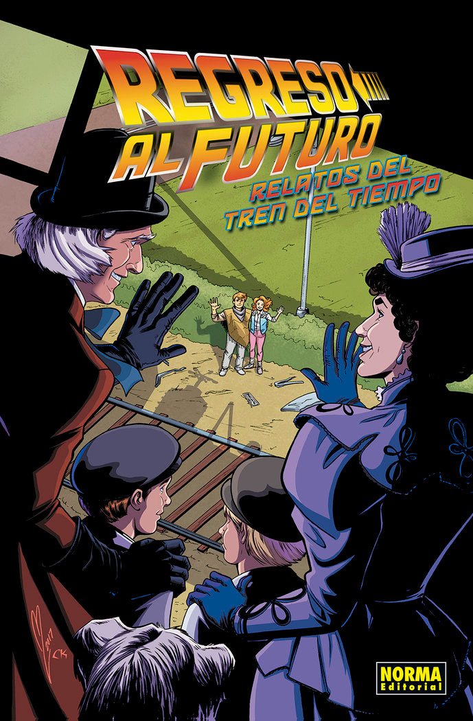 REGRESO AL FUTURO 7. RELATOS DEL TREN DEL TIEMPO, de BOB GALE#JOHN BARBER#MEGAN LEVENS | portada del libro
