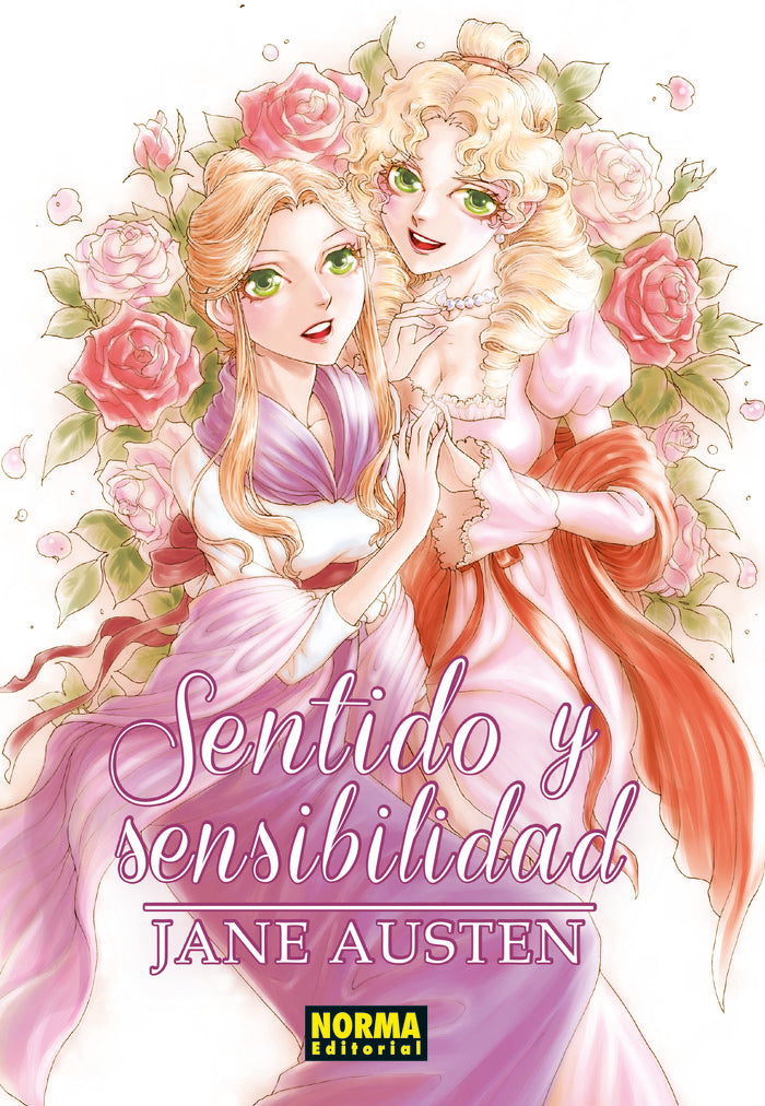 SENTIDO Y SENSIBILIDAD (CLASICOS MANGA), de JANE AUSTEN | portada del libro