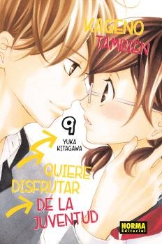 KAGENO TAMBIEN QUIERE DISFRUTAR DE LA JUVENTUD 09, de YUKA KITAGAWA | portada del libro